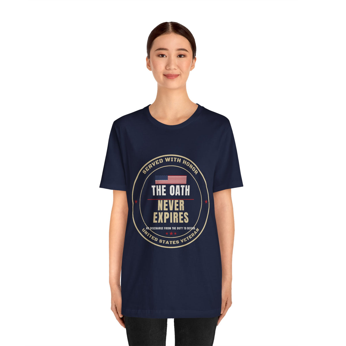 The Oath Never Expires Veteran Tee