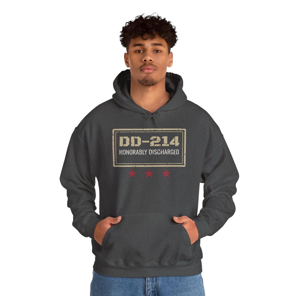 DD-214 Honorably Discharged Hoodie