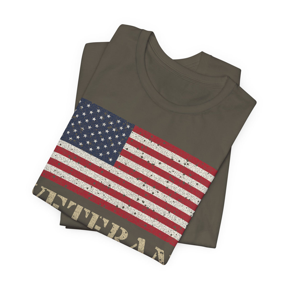 Veteran – Served With Honor Flag Tee