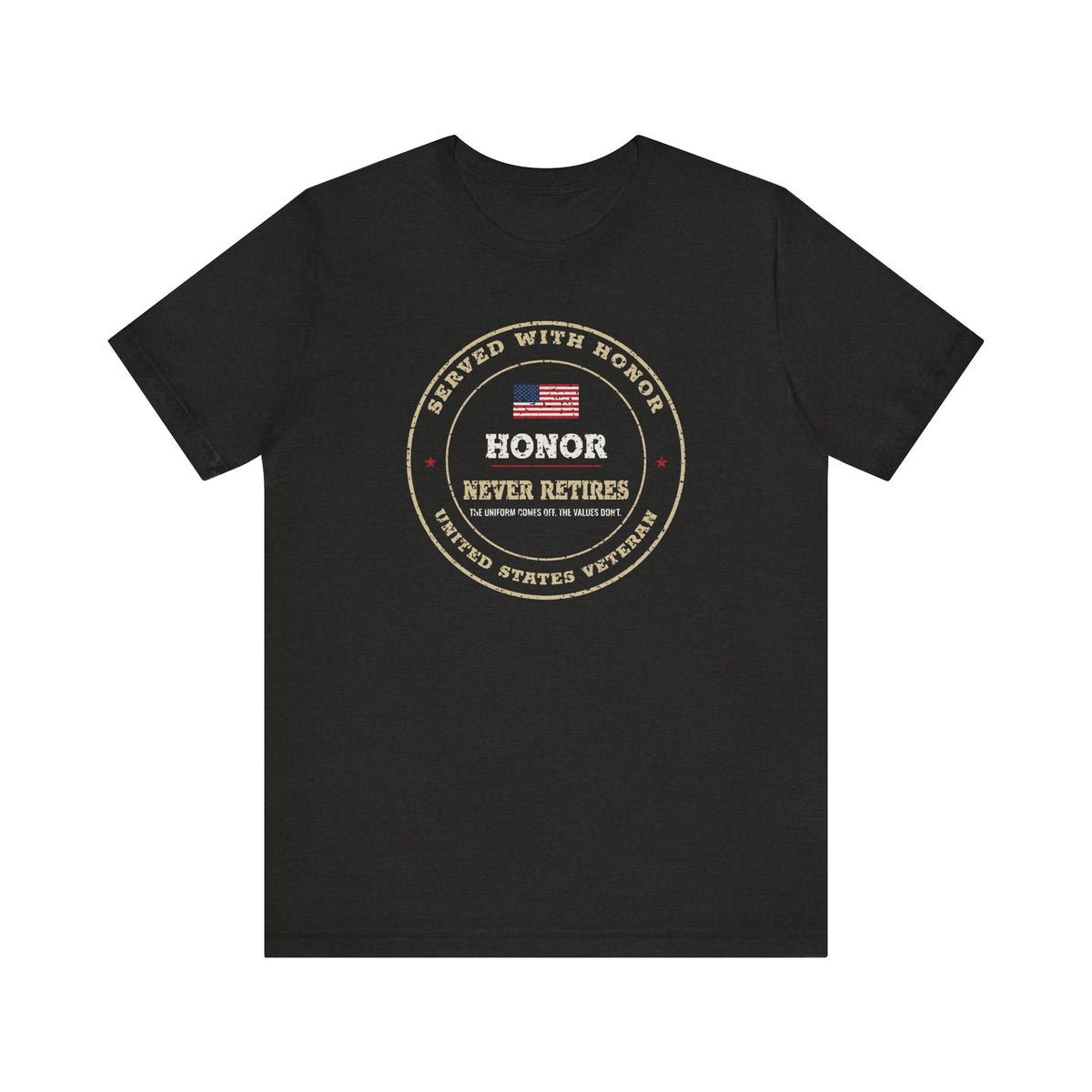 Honor Never Retires Veteran Tee