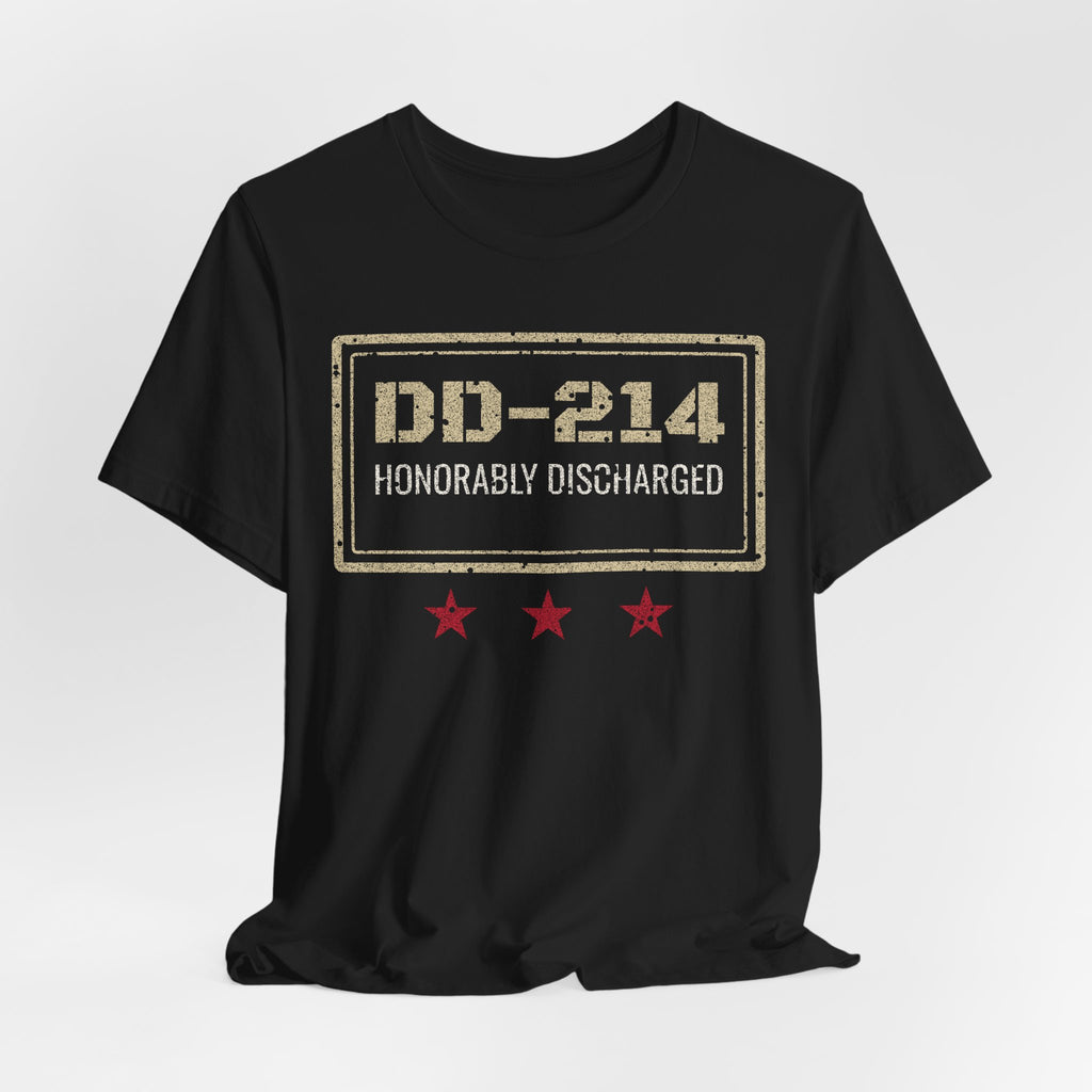 DD-214 Honorably Discharged Tee