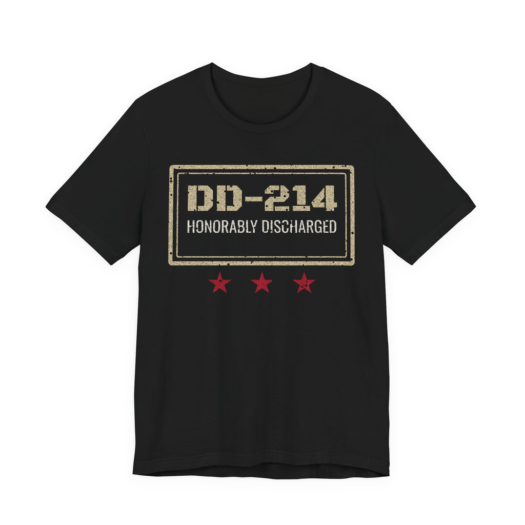 DD-214 Honorably Discharged Tee