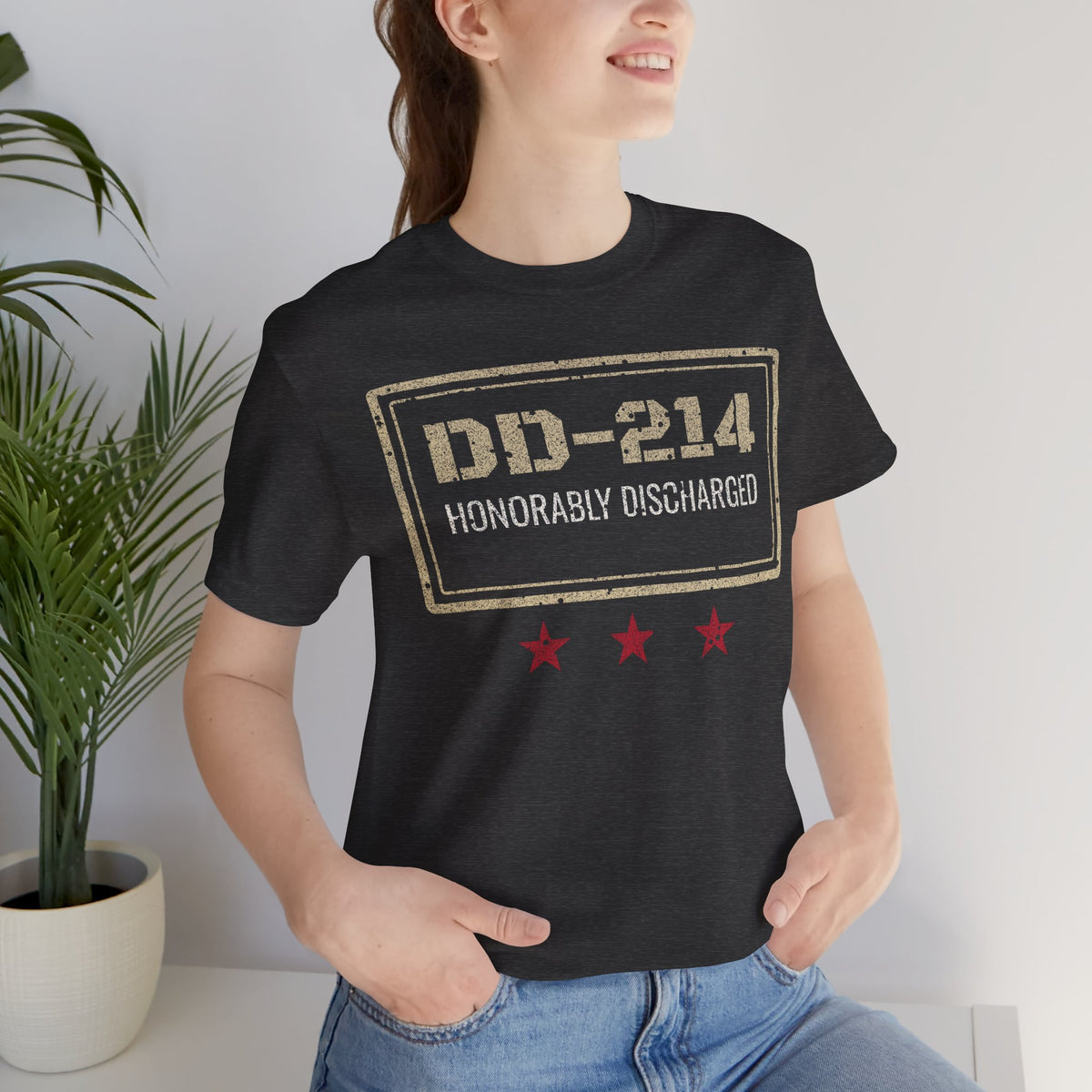 DD-214 Honorably Discharged Tee