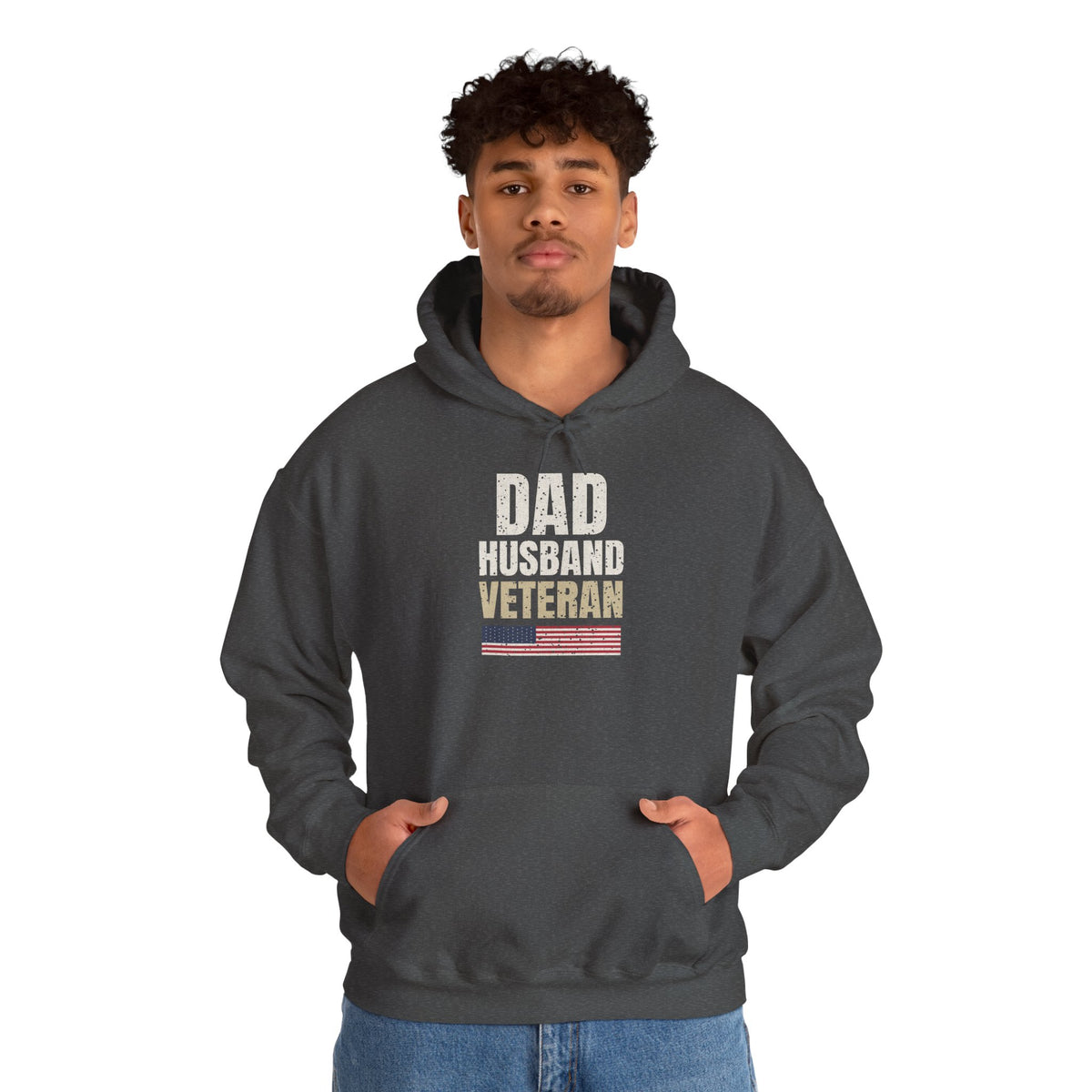 Dad. Husband. Veteran. Hoodie