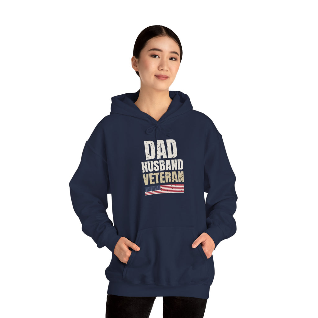 Dad. Husband. Veteran. Hoodie