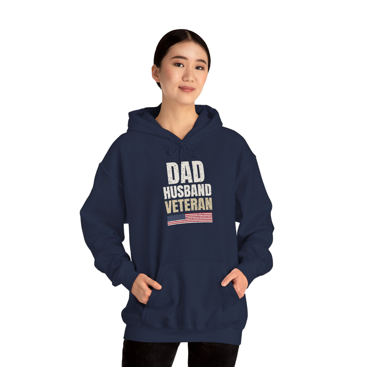 Dad. Husband. Veteran. Hoodie