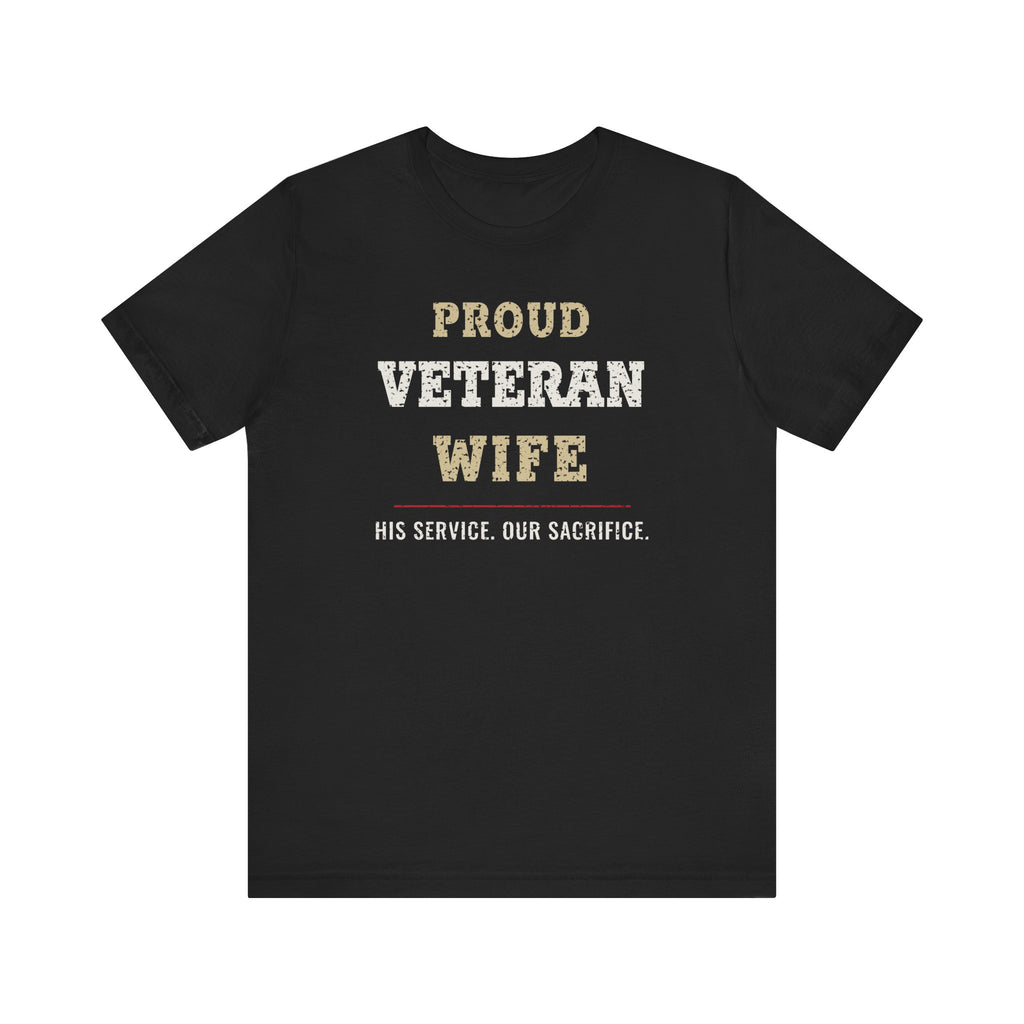 Proud Veteran Wife Tee