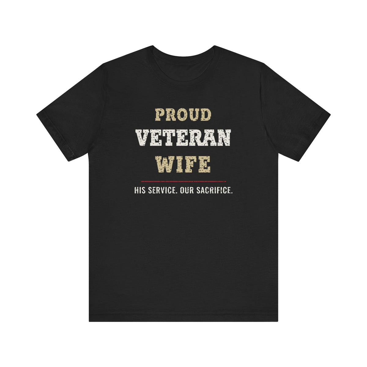 Proud Veteran Wife Tee