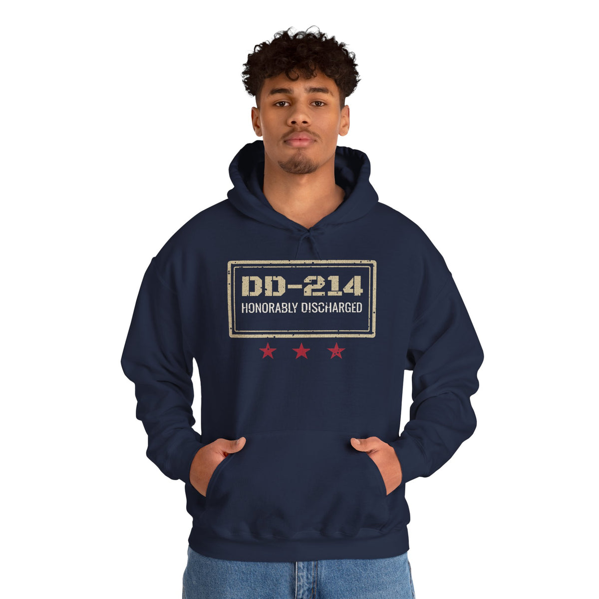 DD-214 Honorably Discharged Hoodie