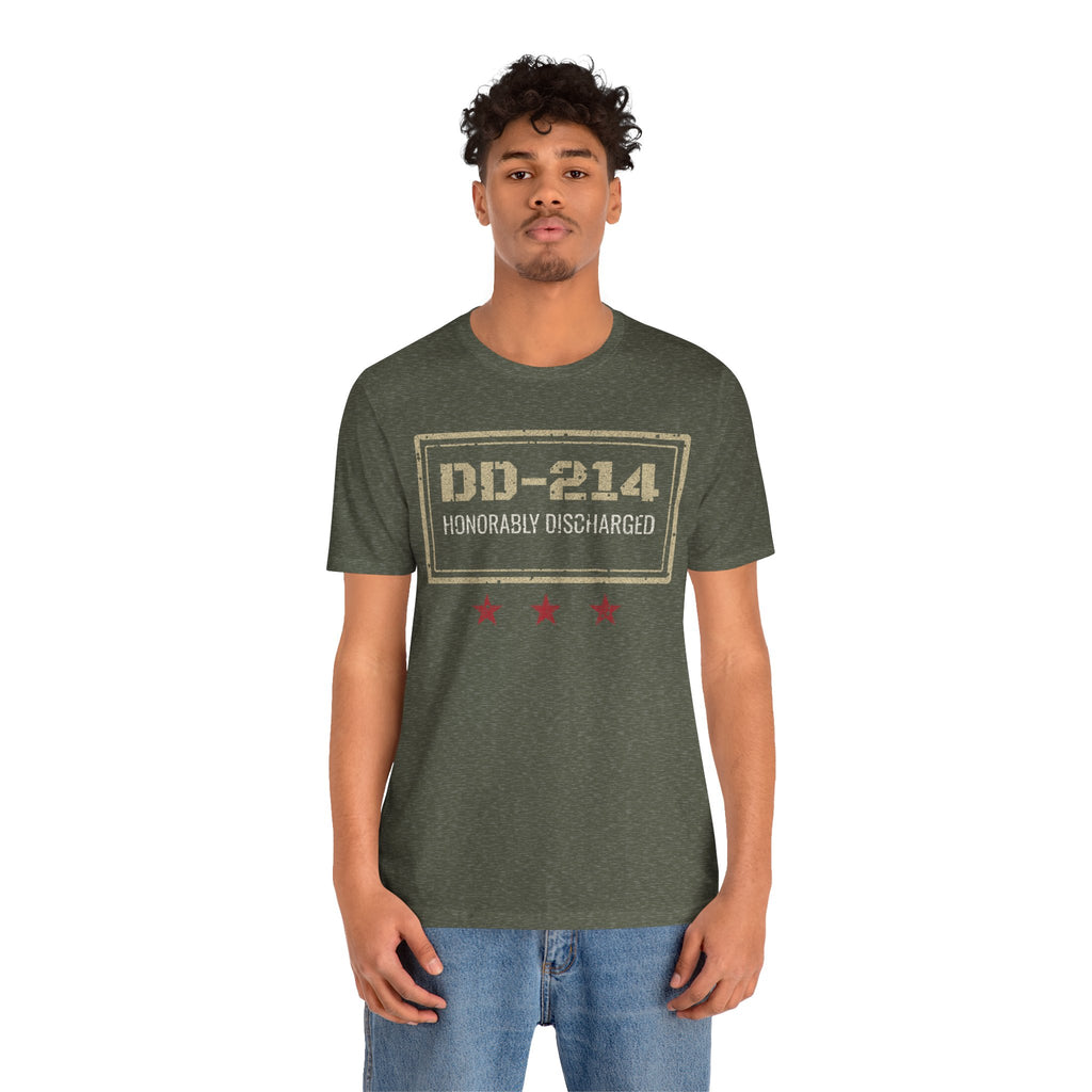 DD-214 Honorably Discharged Tee