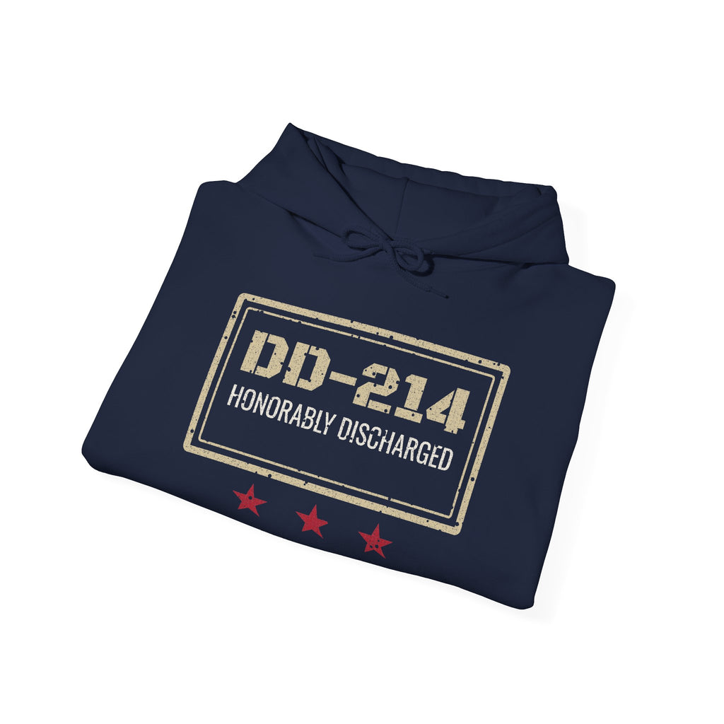 DD-214 Honorably Discharged Hoodie