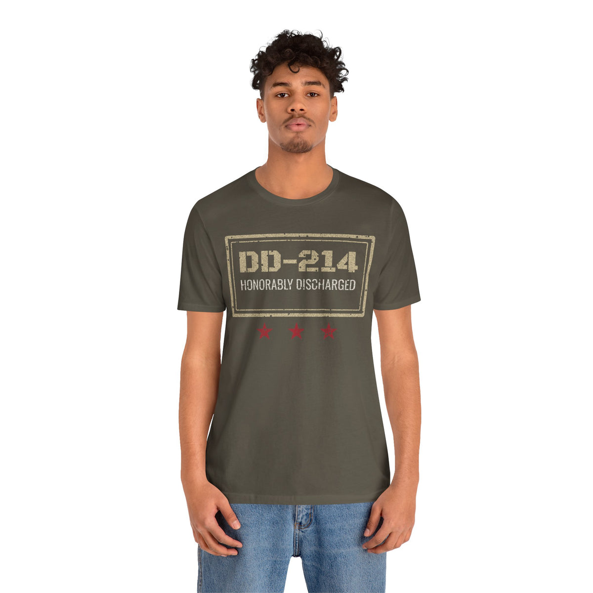 DD-214 Honorably Discharged Tee