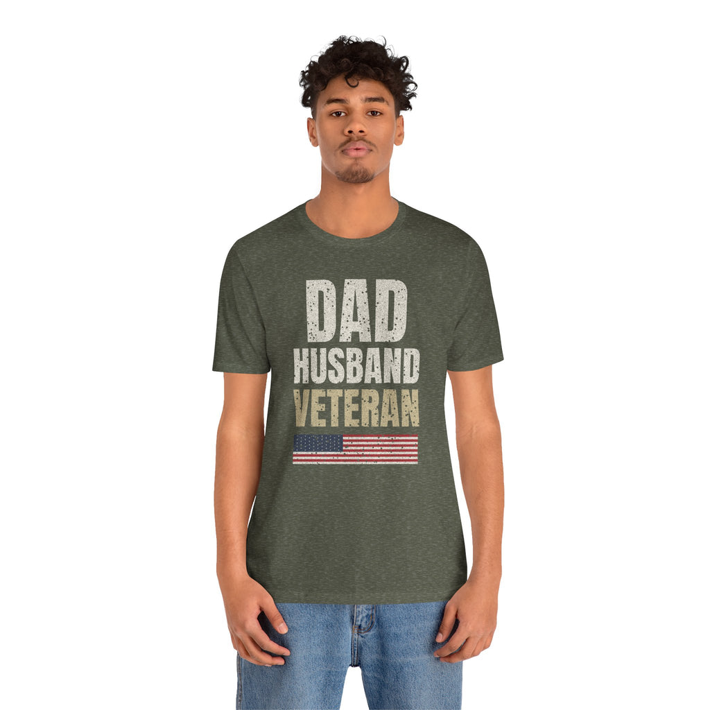 Dad. Husband. Veteran. Tee