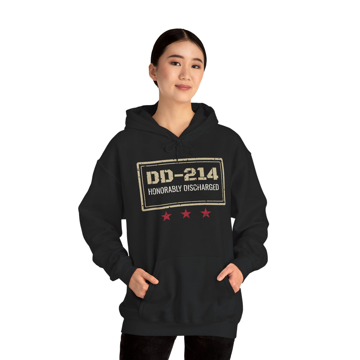 DD-214 Honorably Discharged Hoodie