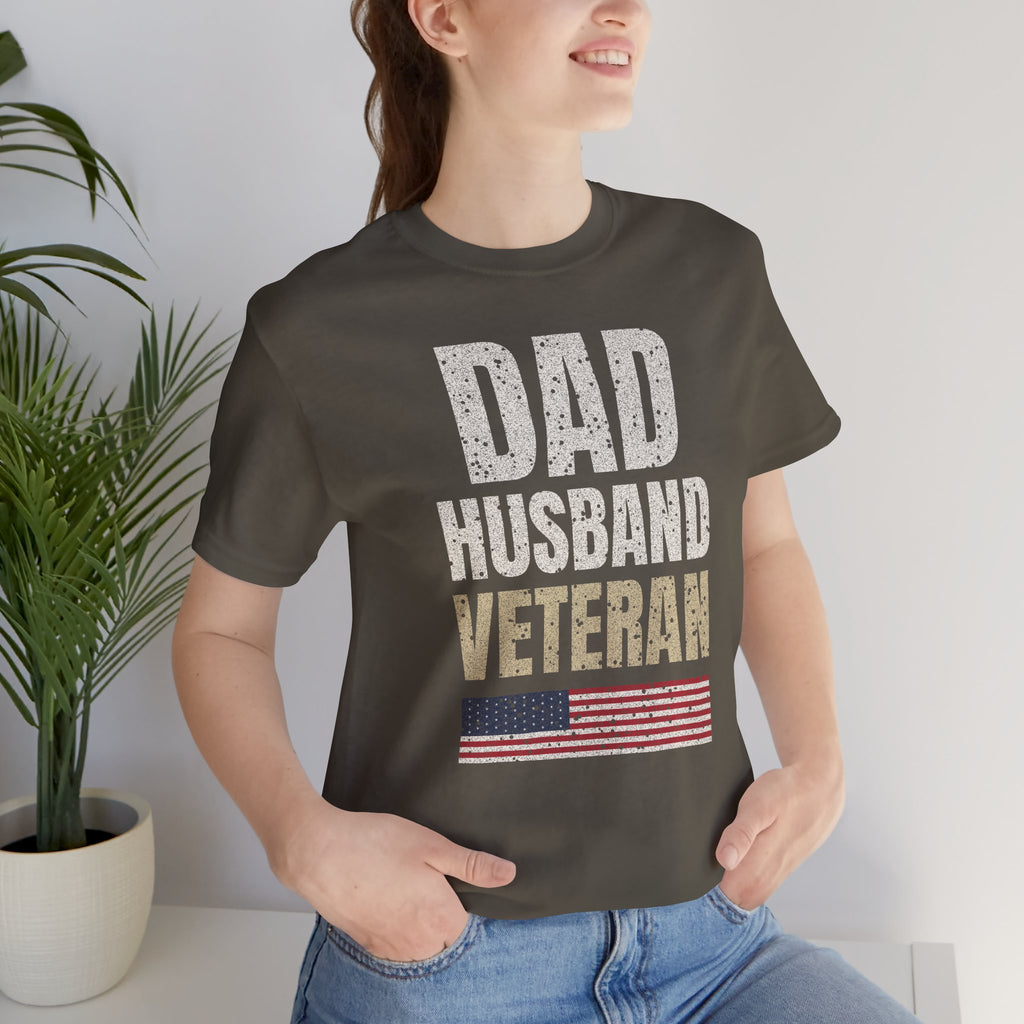 Dad. Husband. Veteran. Tee
