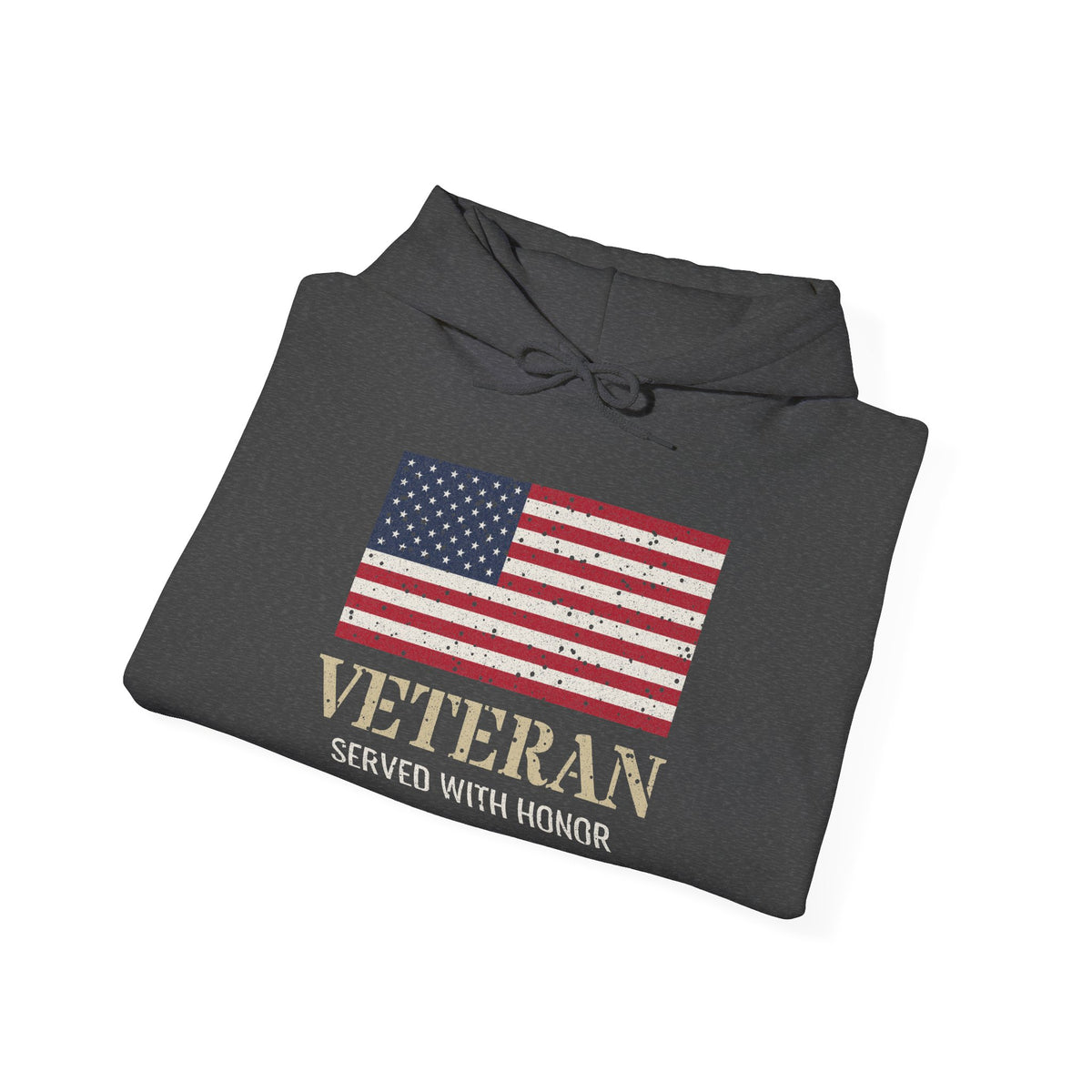 Veteran – Served With Honor Flag Hoodie