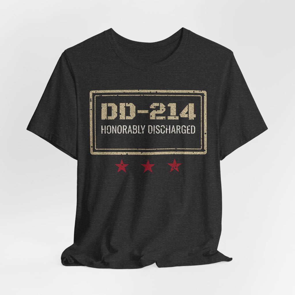 DD-214 Honorably Discharged Tee