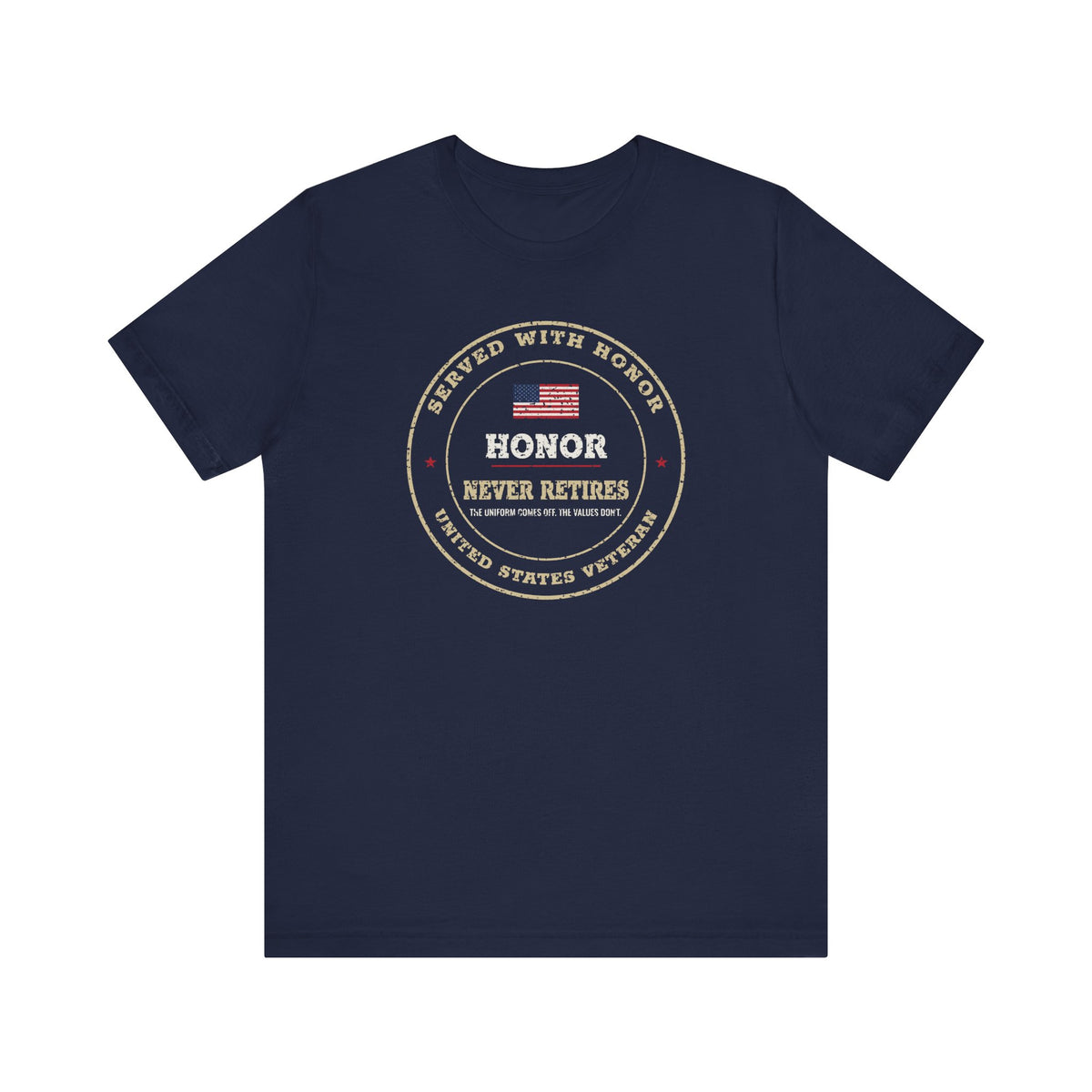 Honor Never Retires Veteran Tee