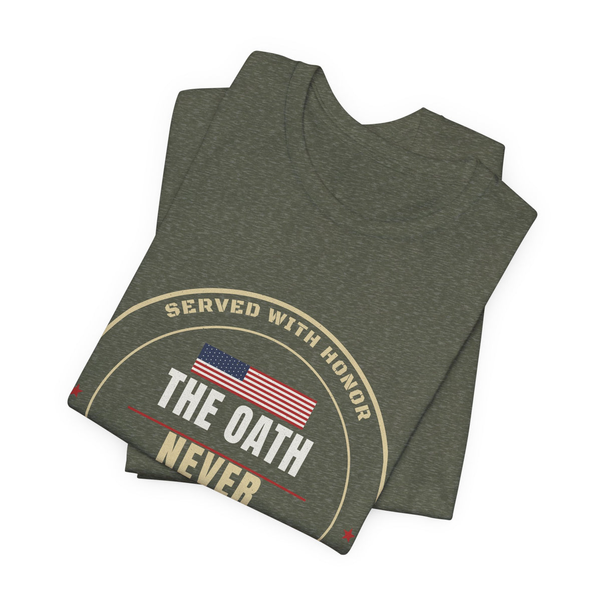 The Oath Never Expires Veteran Tee