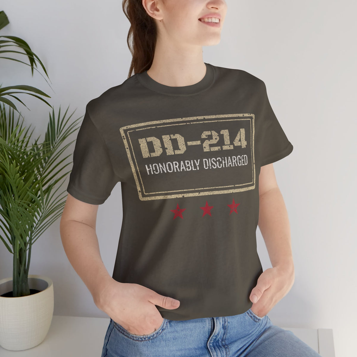 DD-214 Honorably Discharged Tee