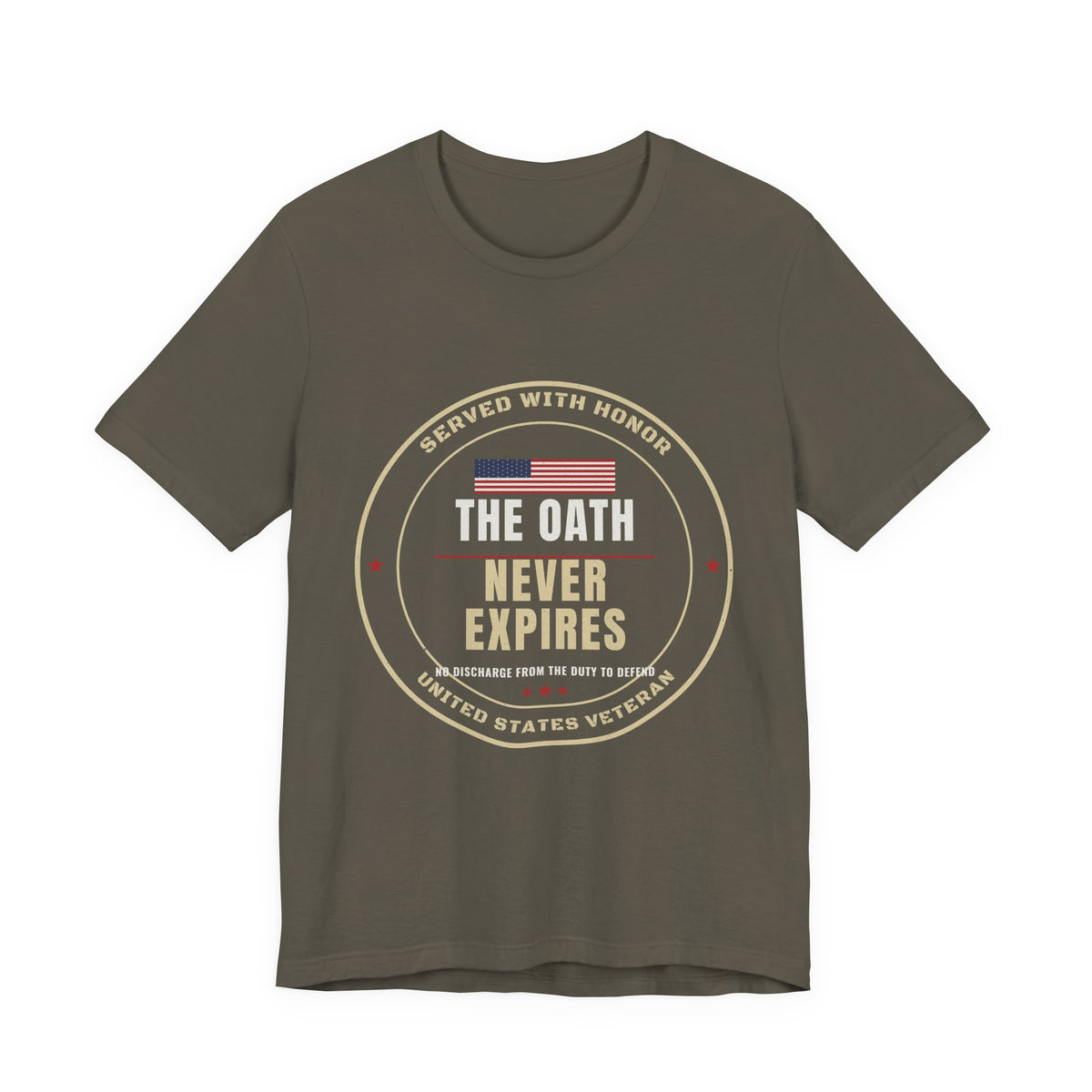 The Oath Never Expires Veteran Tee