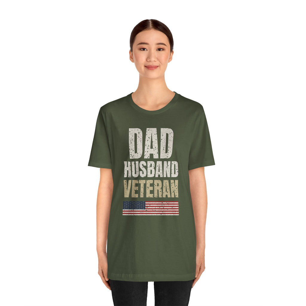 Dad. Husband. Veteran. Tee