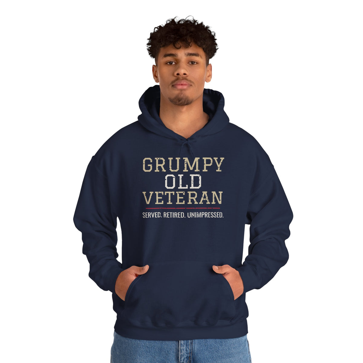 Grumpy Old Veteran Hoodie