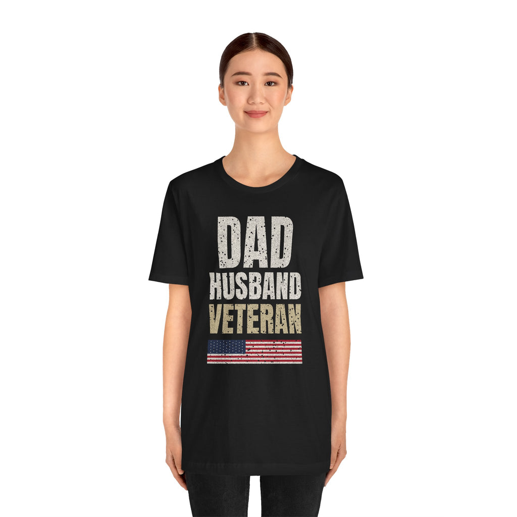 Dad. Husband. Veteran. Tee