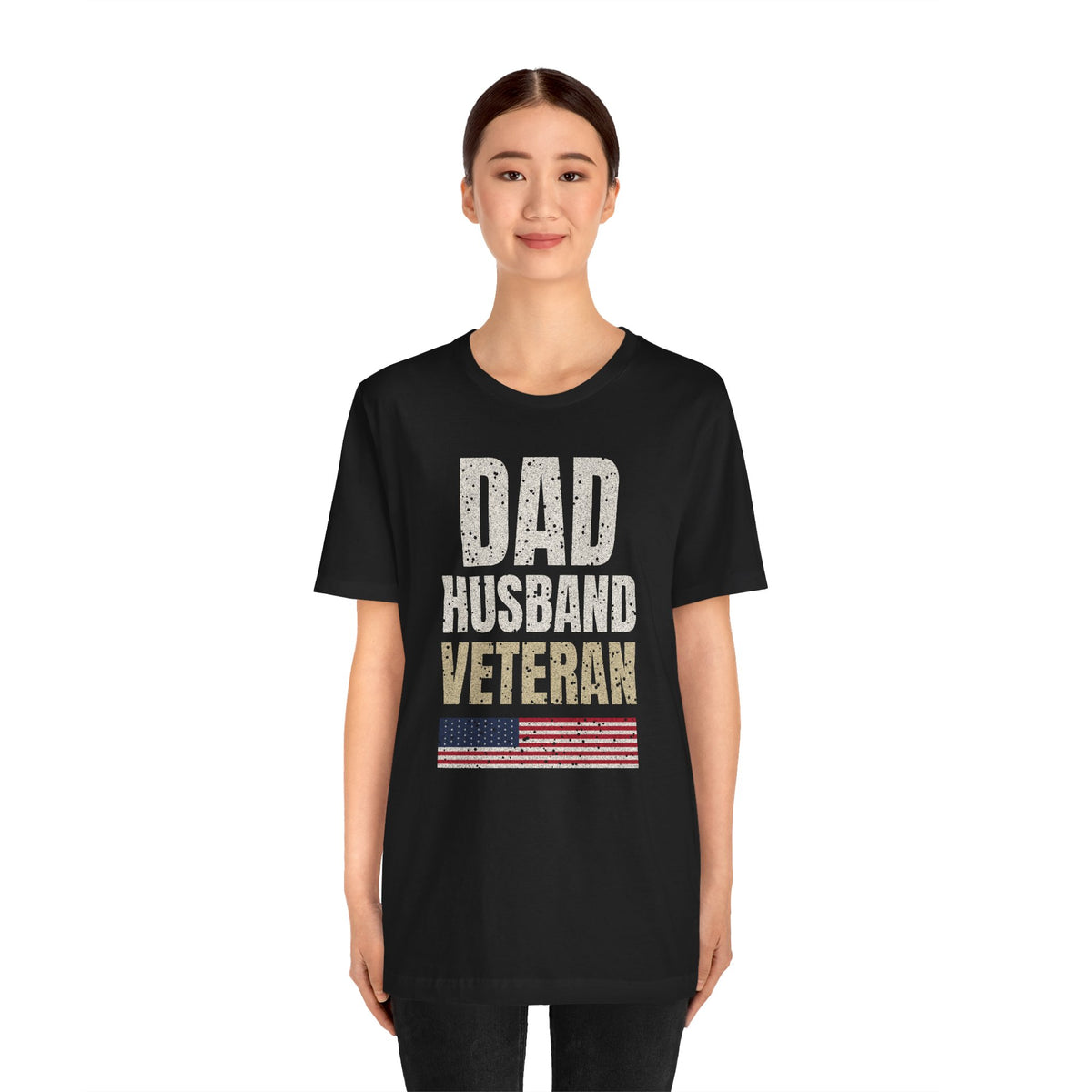 Dad. Husband. Veteran. Tee