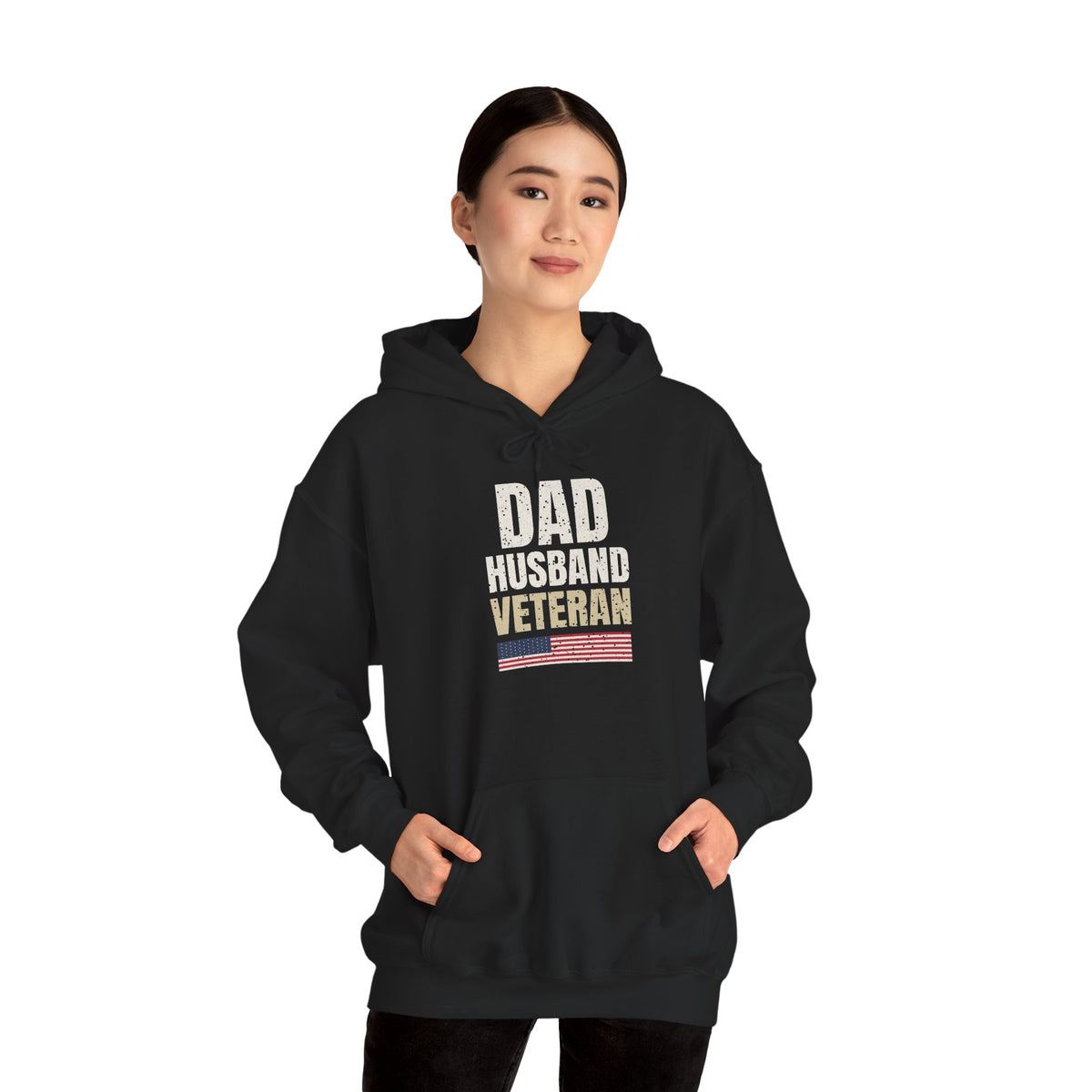 Dad. Husband. Veteran. Hoodie