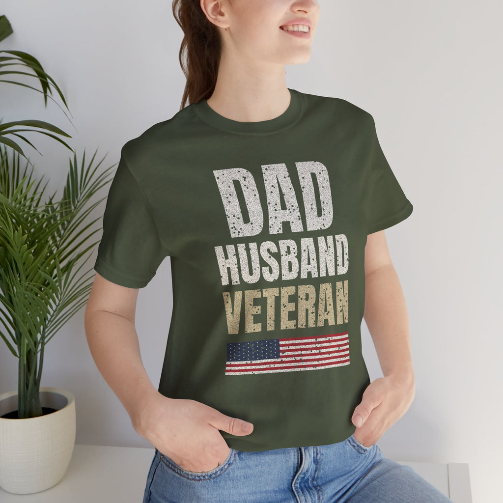 Dad. Husband. Veteran. Tee