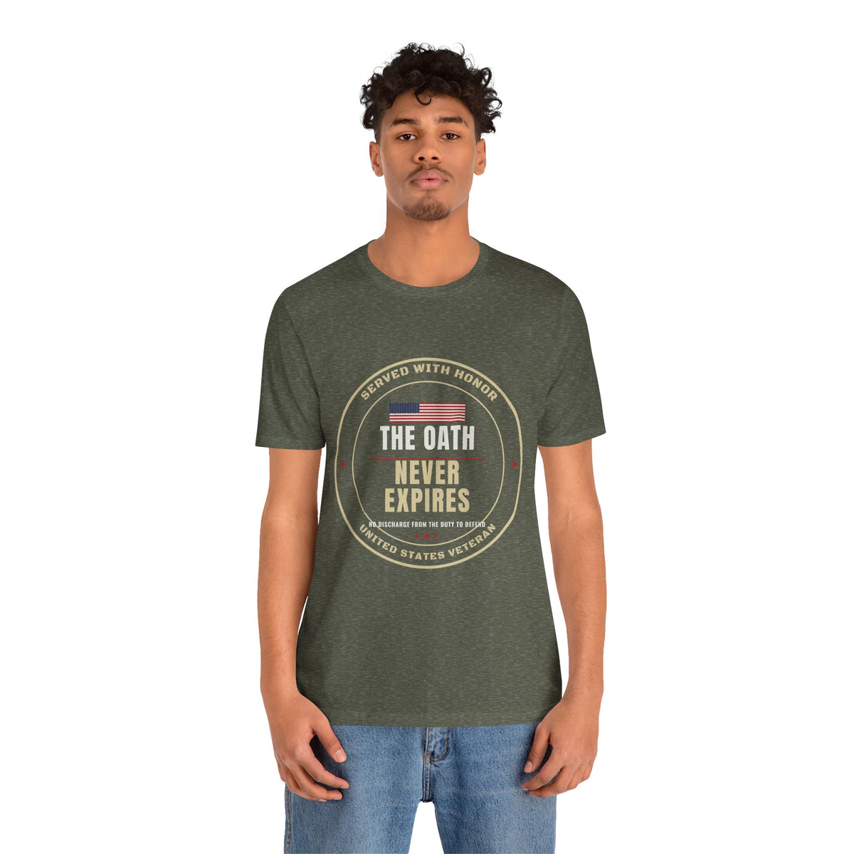 The Oath Never Expires Veteran Tee