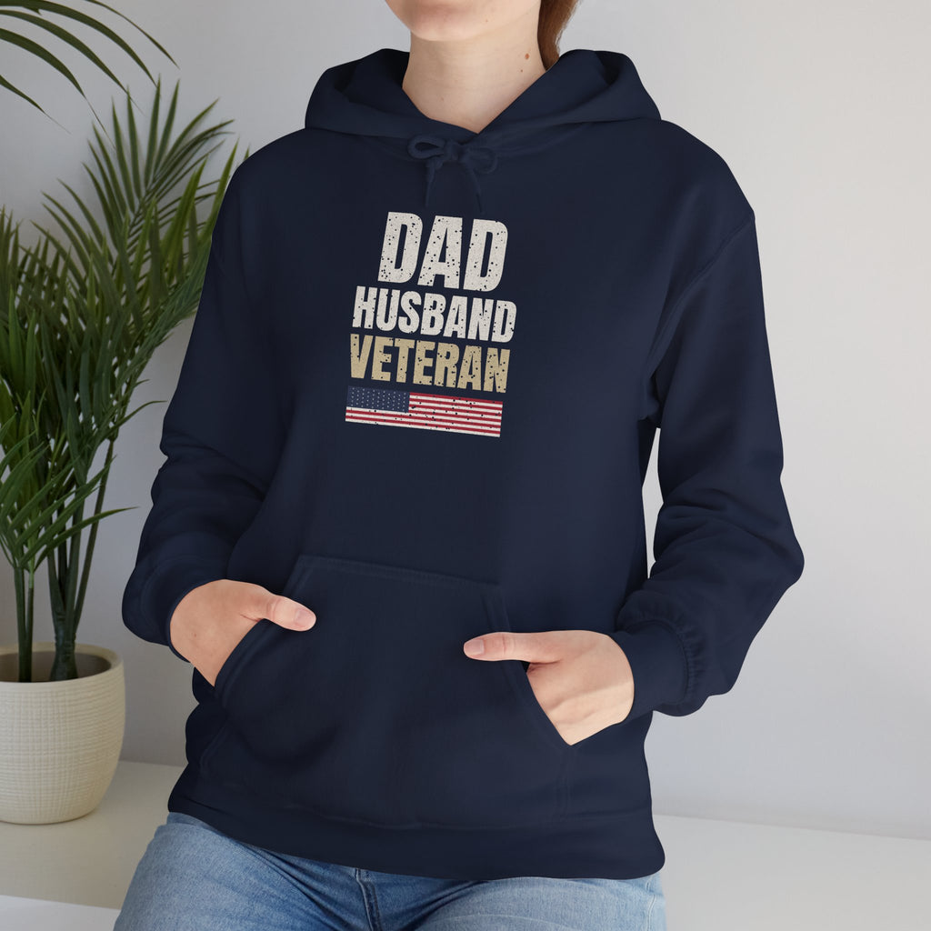 Dad. Husband. Veteran. Hoodie