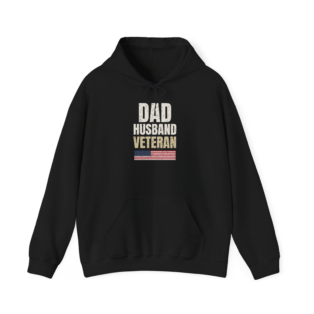 Dad. Husband. Veteran. Hoodie