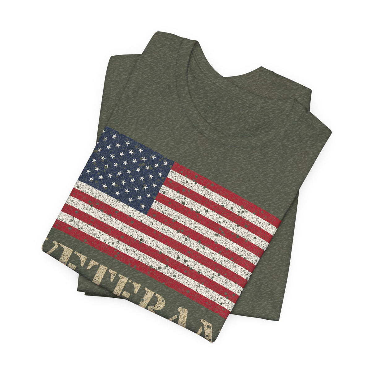 Veteran – Served With Honor Flag Tee