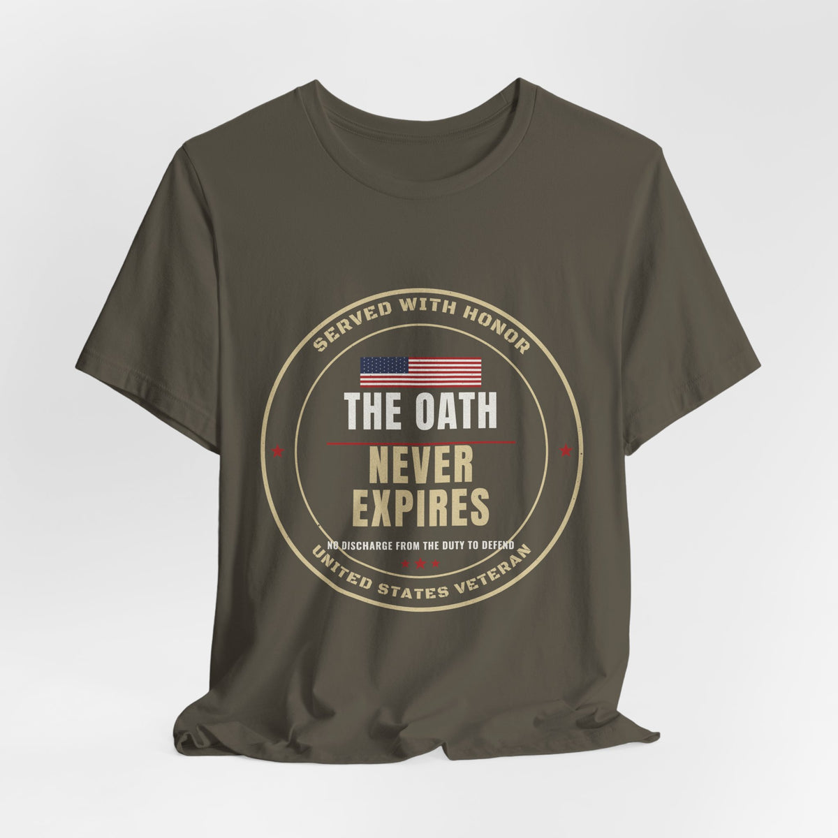 The Oath Never Expires Veteran Tee