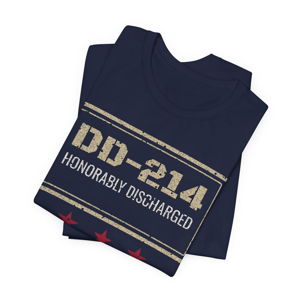 DD-214 Honorably Discharged Tee