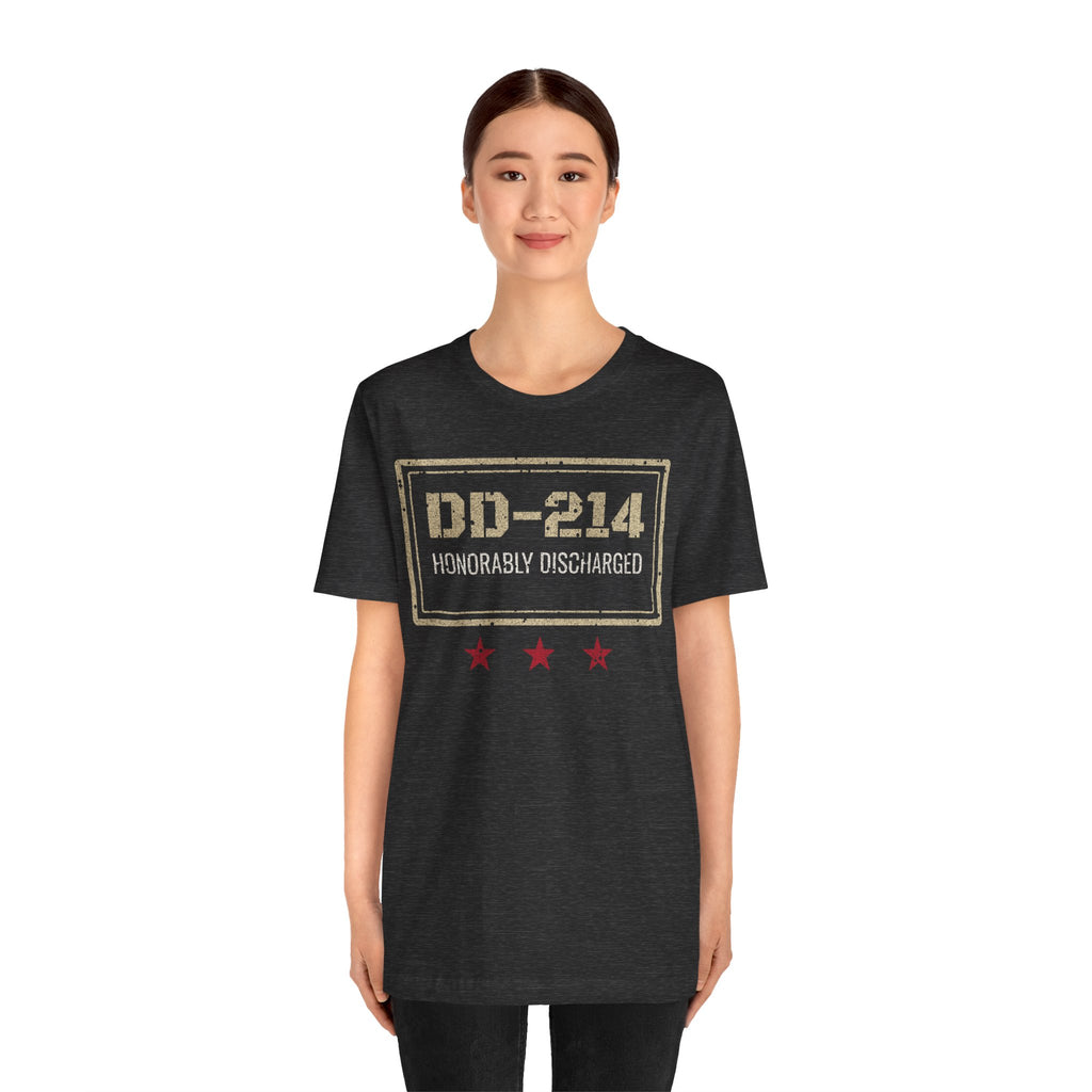 DD-214 Honorably Discharged Tee