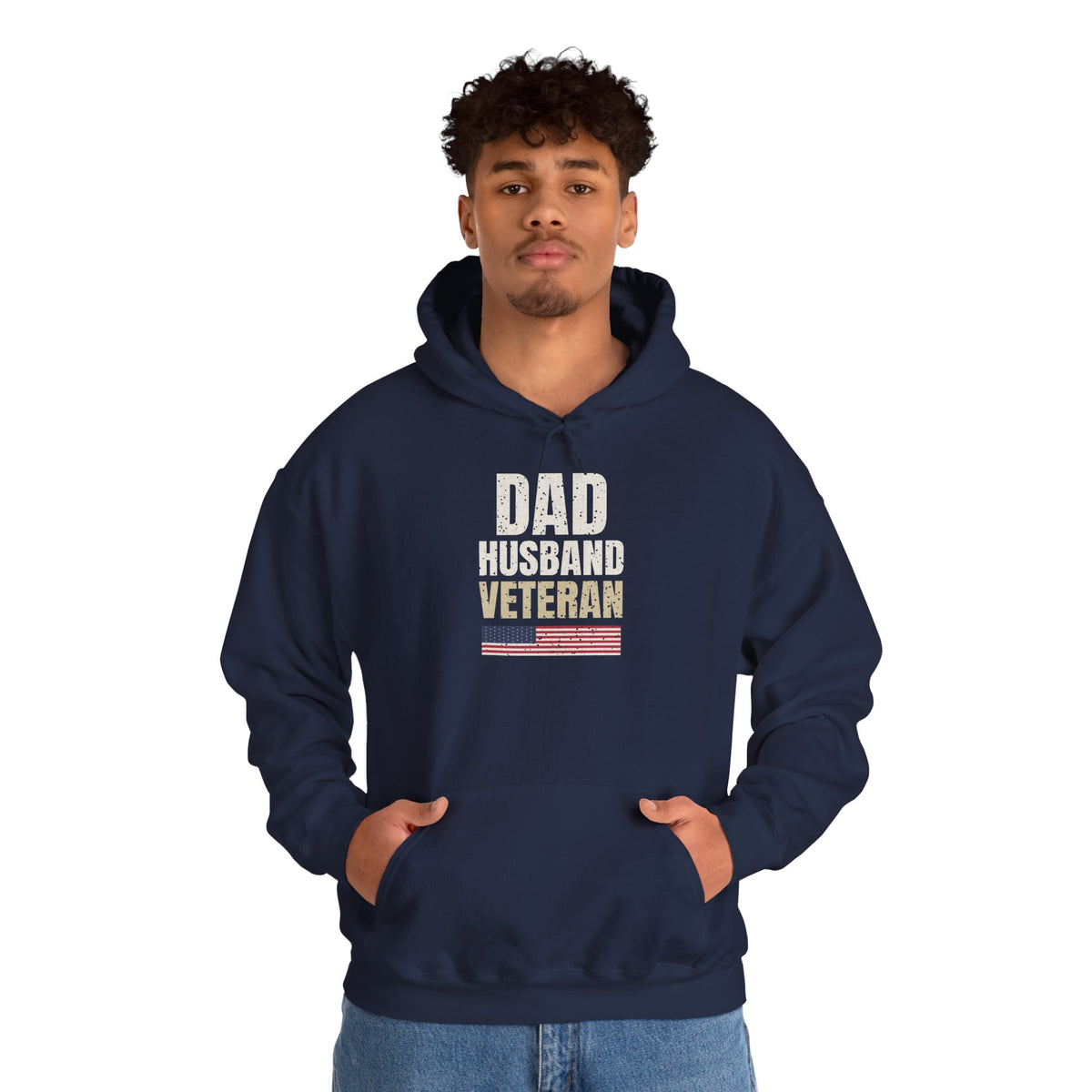 Dad. Husband. Veteran. Hoodie