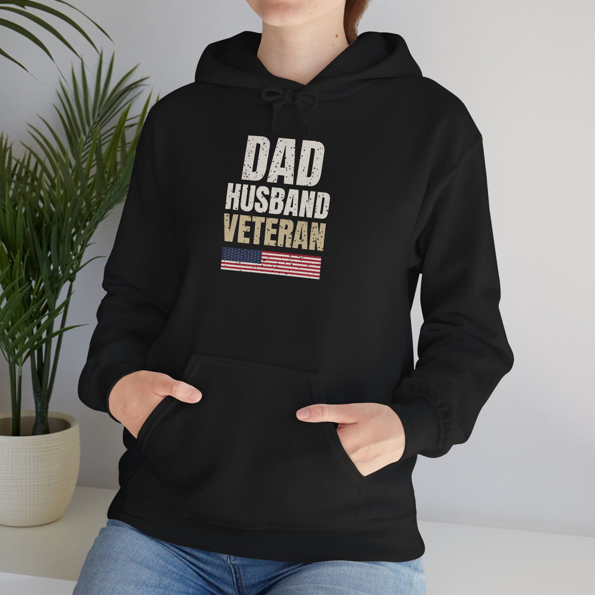 Dad. Husband. Veteran. Hoodie