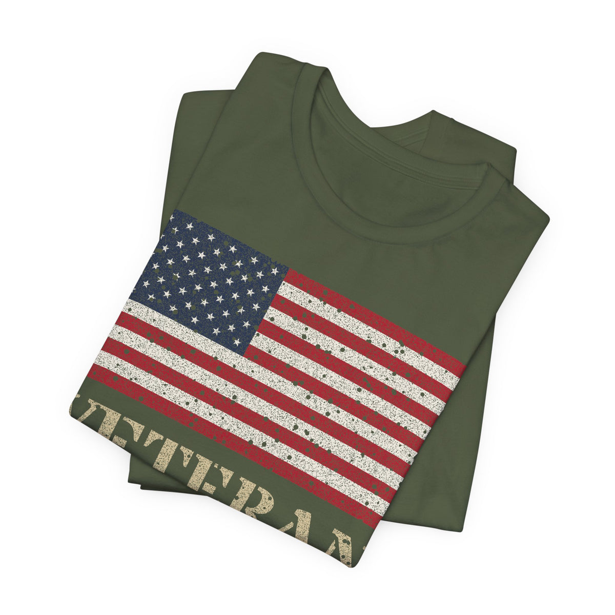 Veteran – Served With Honor Flag Tee