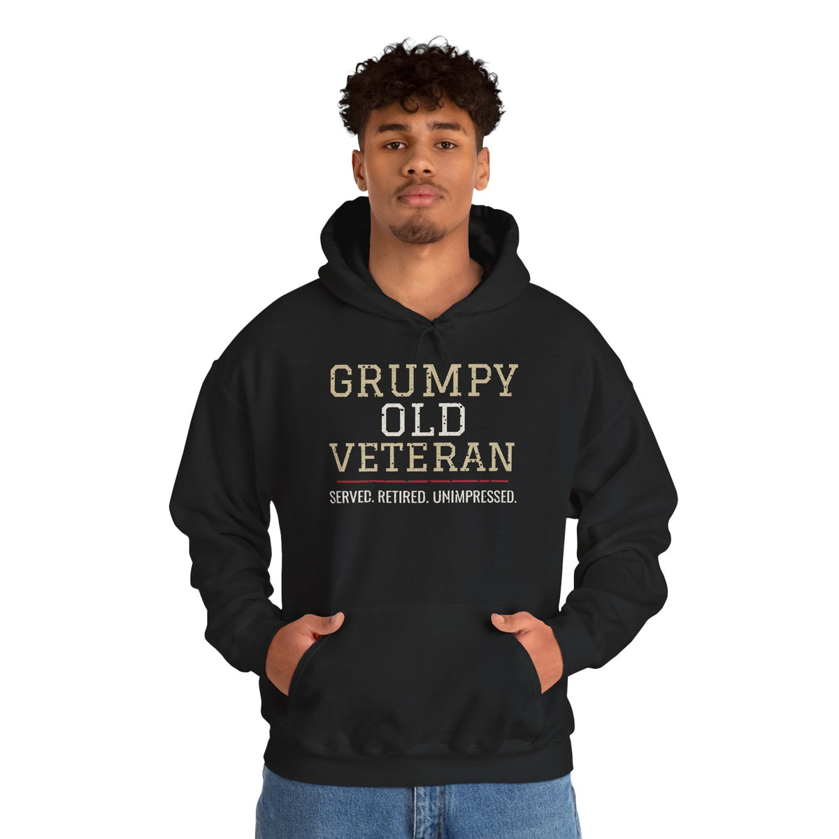 Grumpy Old Veteran Hoodie