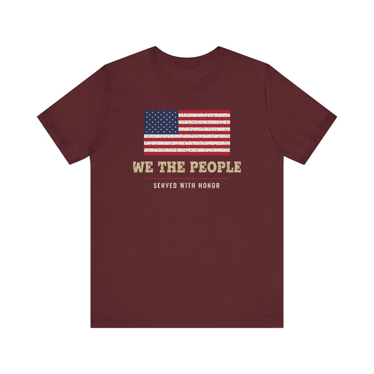 We The People Flag Tee