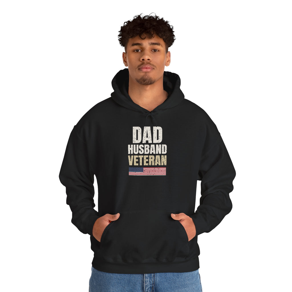 Dad. Husband. Veteran. Hoodie
