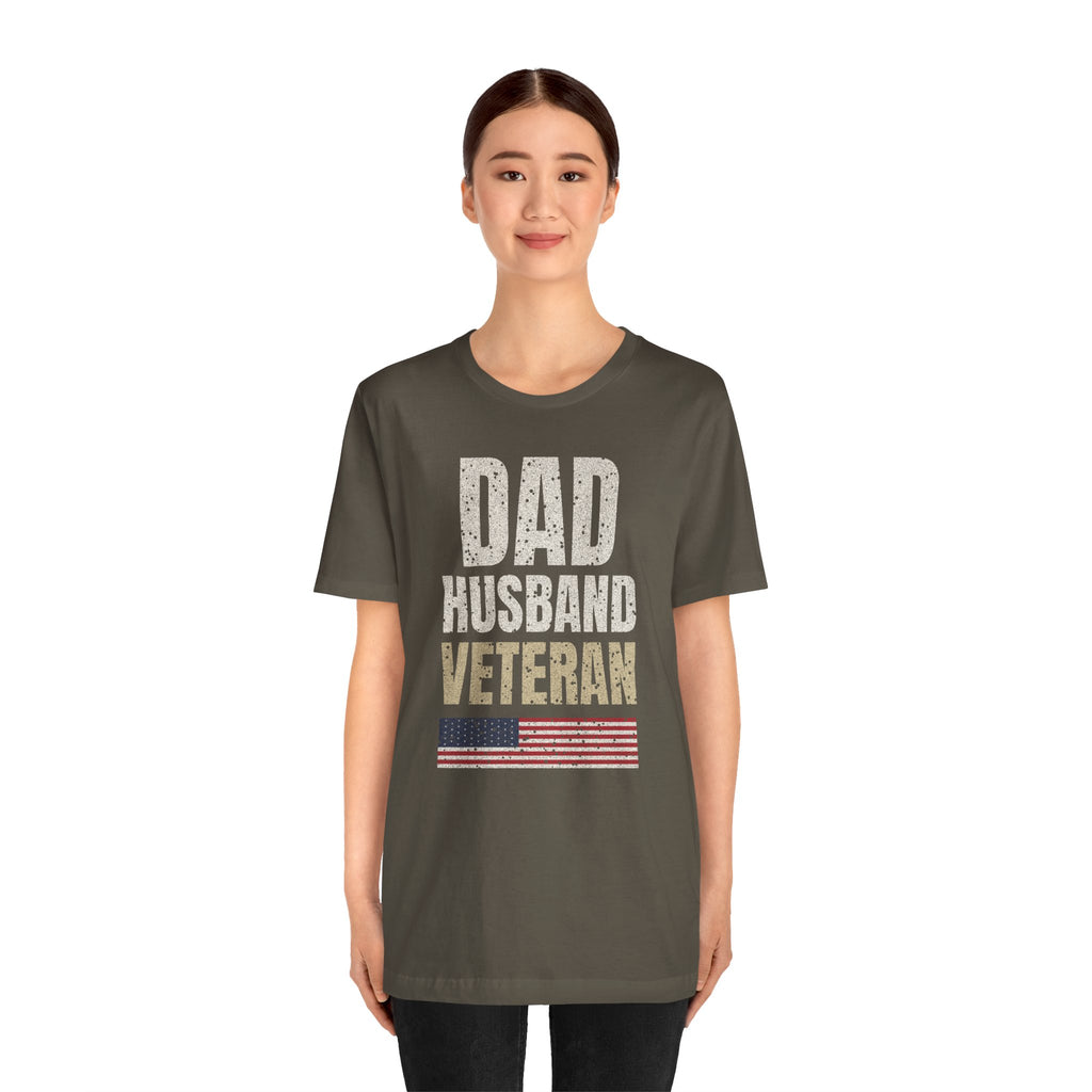 Dad. Husband. Veteran. Tee