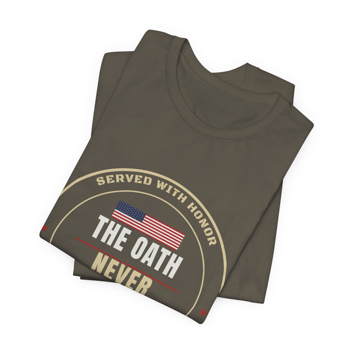 The Oath Never Expires Veteran Tee