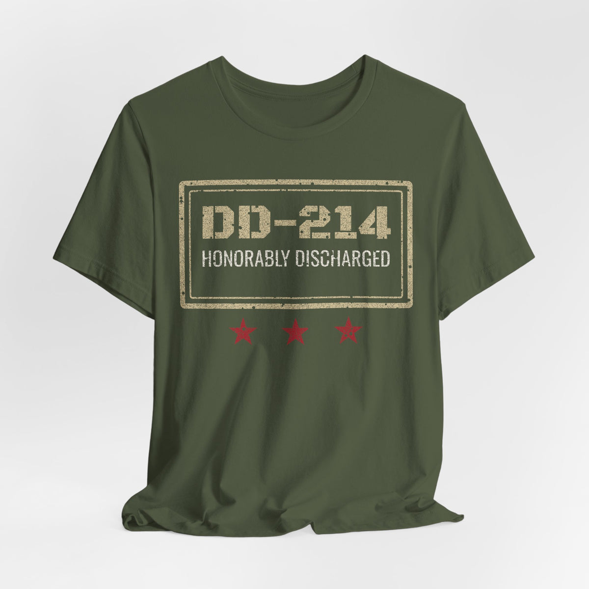 DD-214 Honorably Discharged Tee
