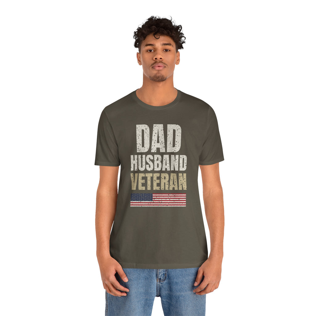 Dad. Husband. Veteran. Tee