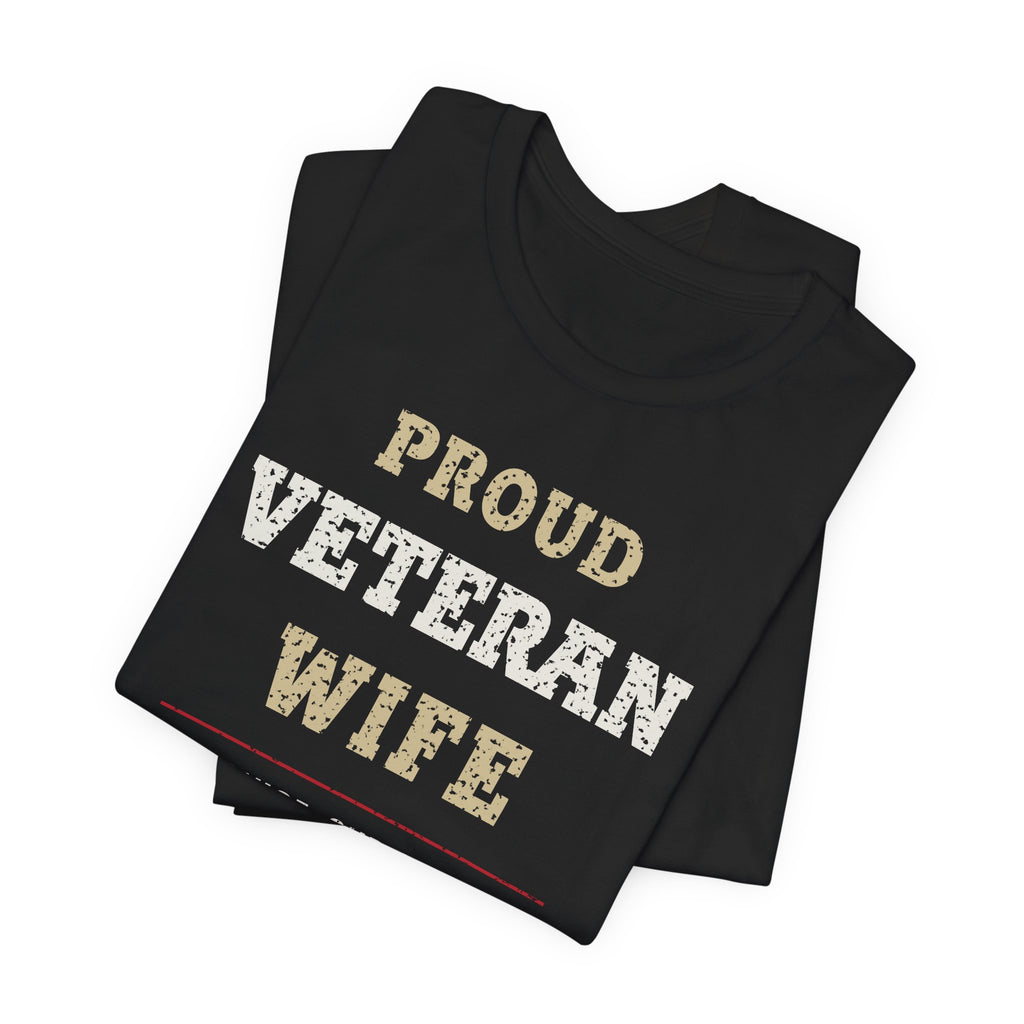 Proud Veteran Wife Tee