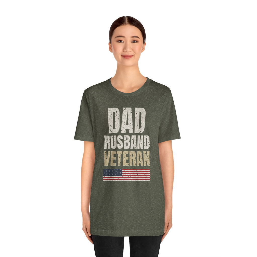 Dad. Husband. Veteran. Tee